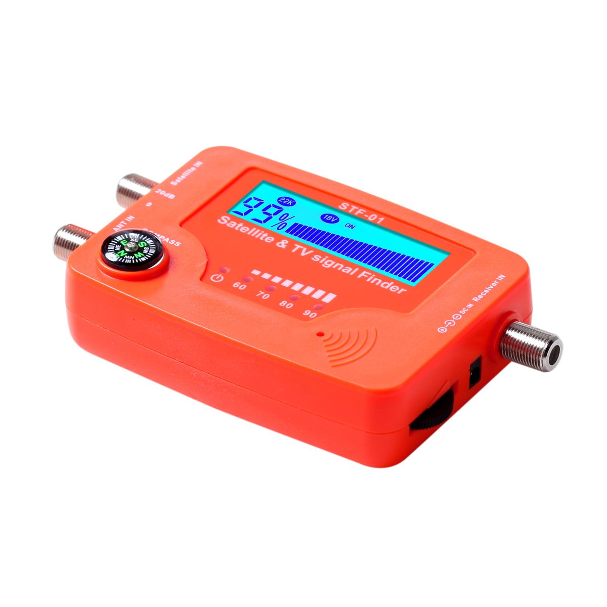 2 In 1 Satellite And TV Signal Finder LCD Digital Satellite