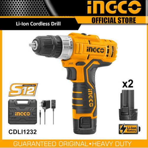 HEAVY DUTY 12V CORDLESS DRILL