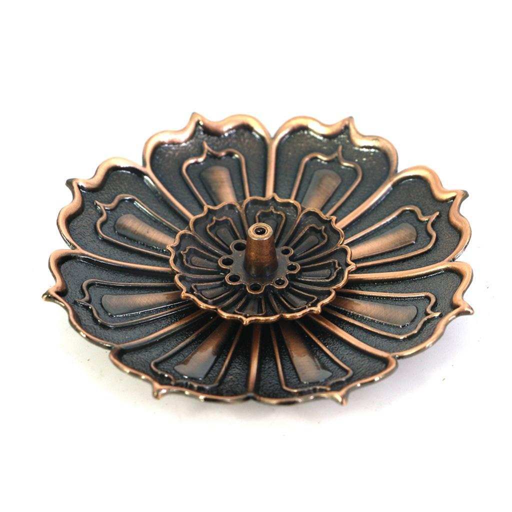 Alloy Lotus   Holder  Plate Sticks Cone  Home