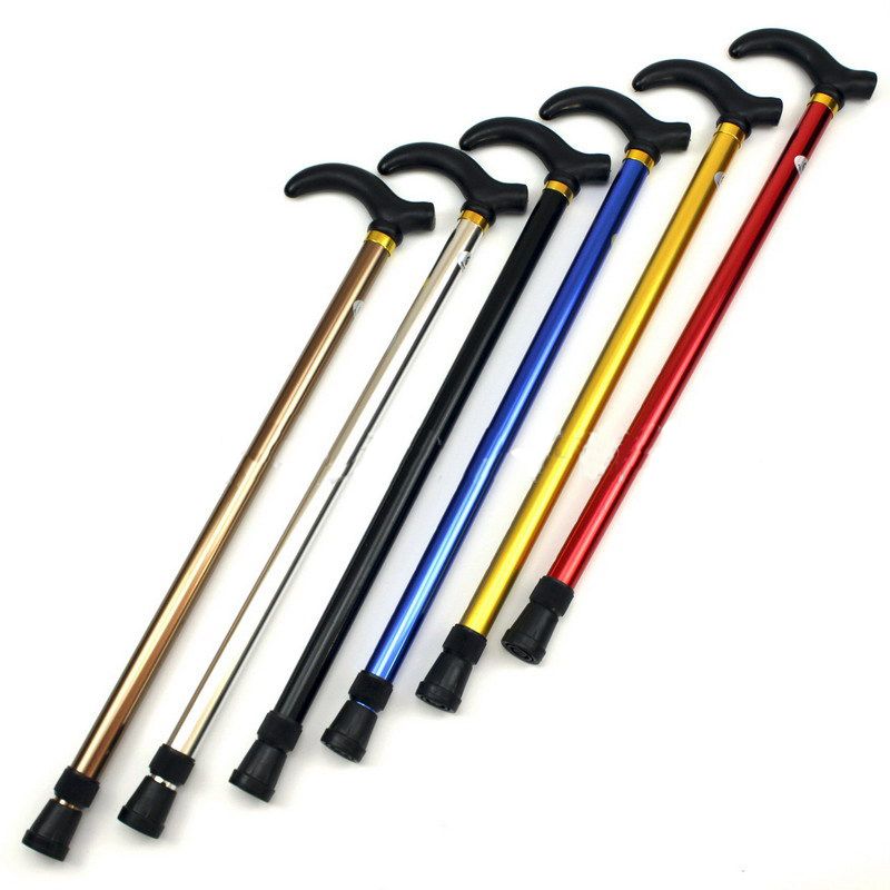 New T-Handle Walking Stick Old Man Hiking Trekking Trail 6