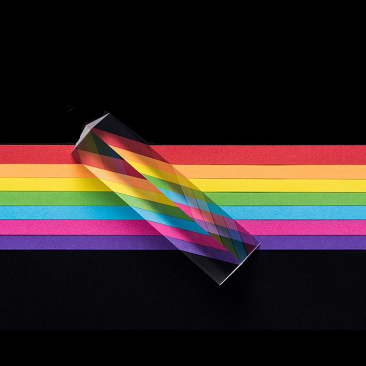 30mm Equilateral Prism Optical Glass Triangular Prism Triple Prism for Rainbow DIY Photography Teaching Props