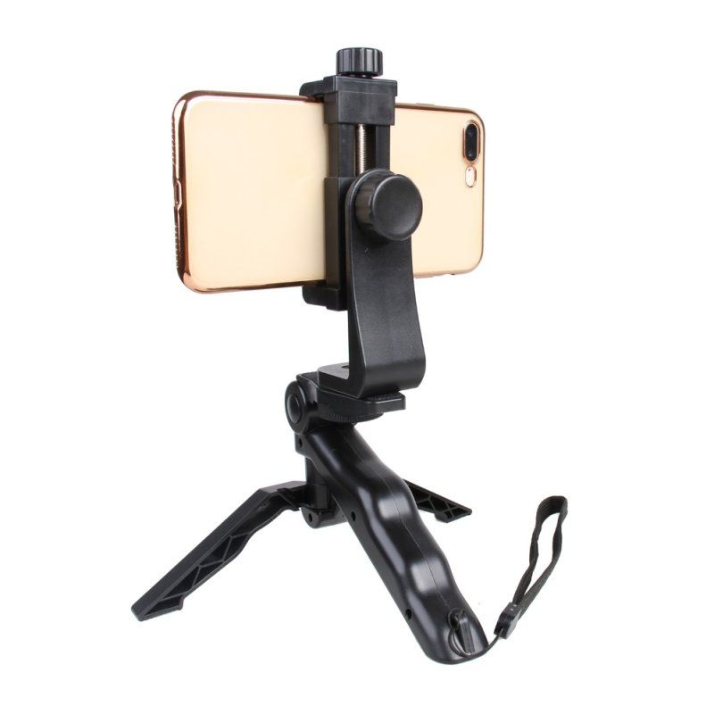 Portable 2 In 1 Handheld Gimbal Stabilizer Tripod Desktop-
