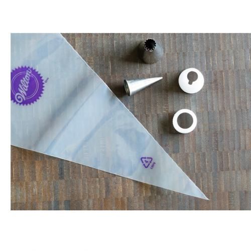 CAKE PIPING BAGS FOR DECORATION (REUSABLE)- 6 Pcs