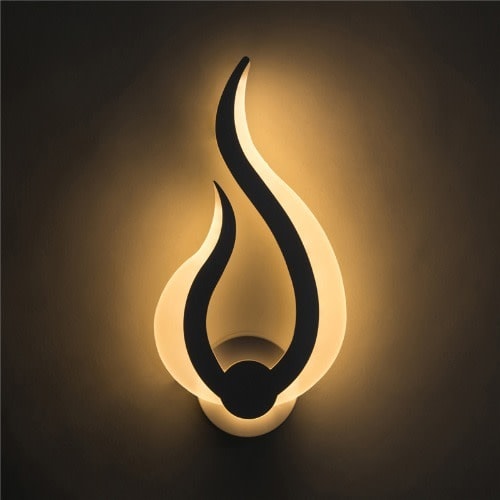 Flame Led Wall Light