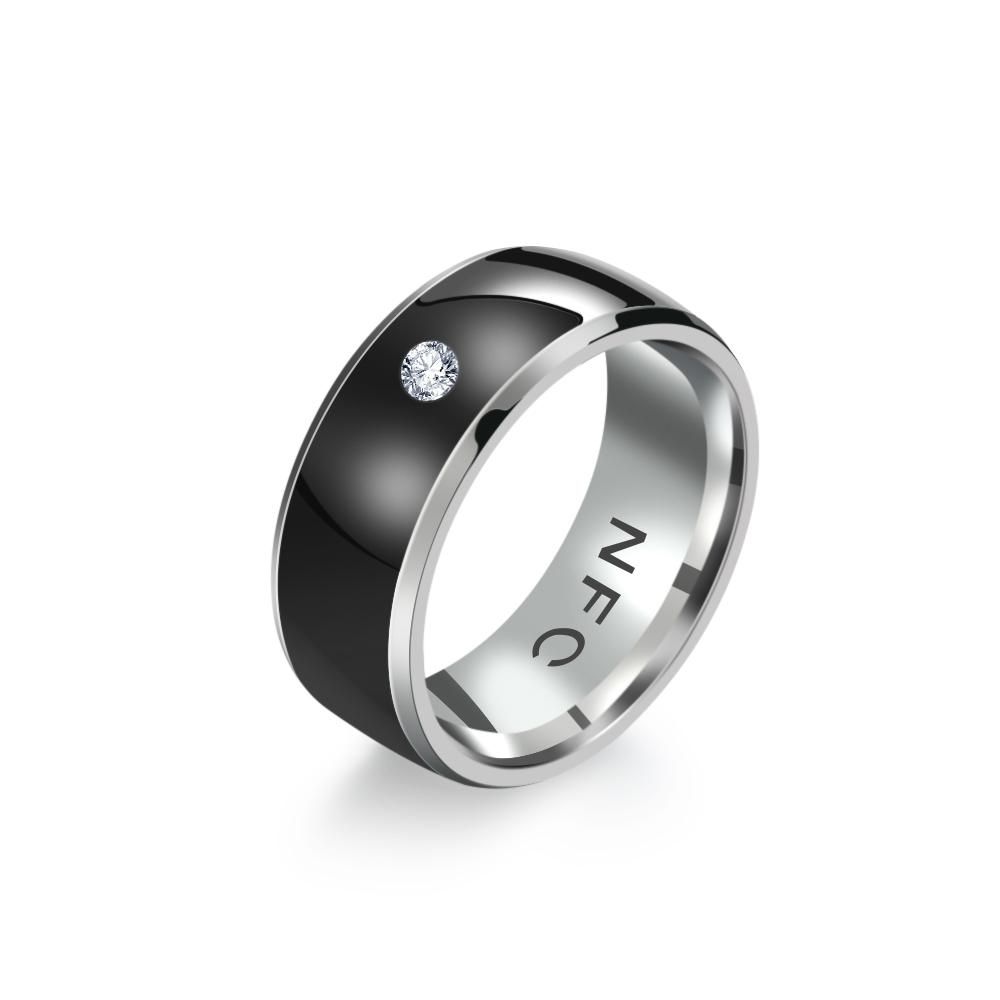 1PC NFC Smart Finger Ring Unisex Fashion Intelligent Wear Connect  Android Phone Equipment Waterproof  Multifunctional Ring