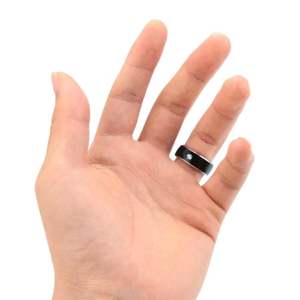1PC NFC Smart Finger Ring Unisex Fashion Intelligent Wear Connect  Android Phone Equipment Waterproof  Multifunctional Ring