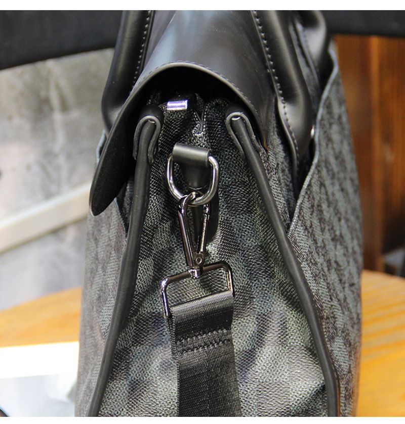 Senior Business Briefcase Laptops Case Handheld Crossbody Male