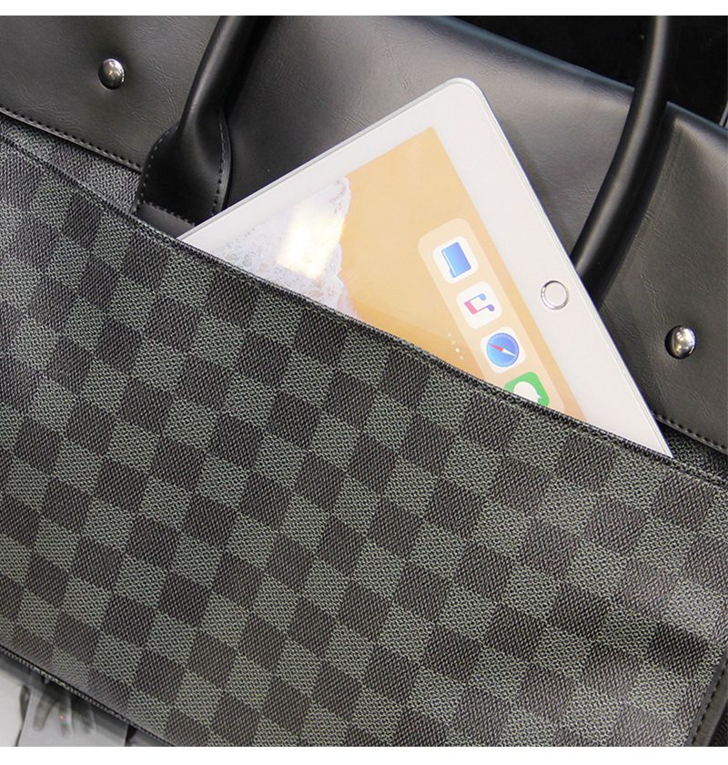 Senior Business Briefcase Laptops Case Handheld Crossbody Male