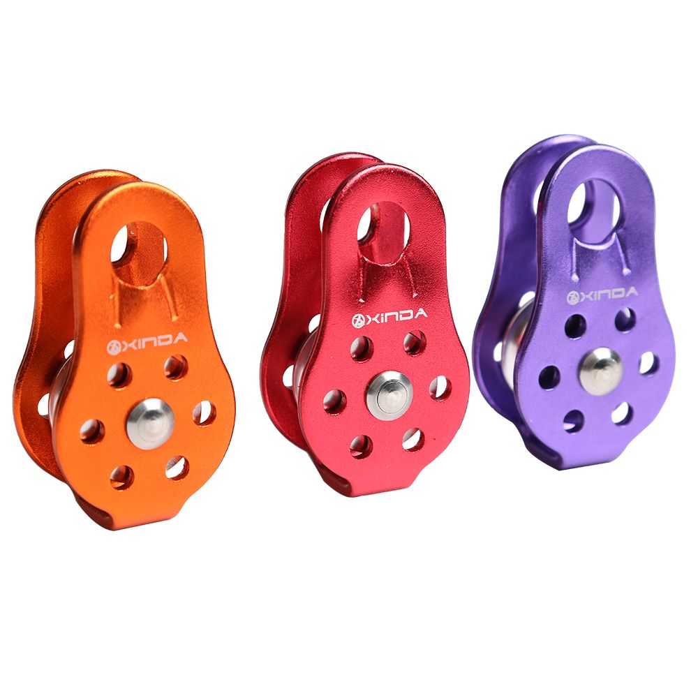 20KN Dual Pulley Cable Trolley For 13mm Rope, Double