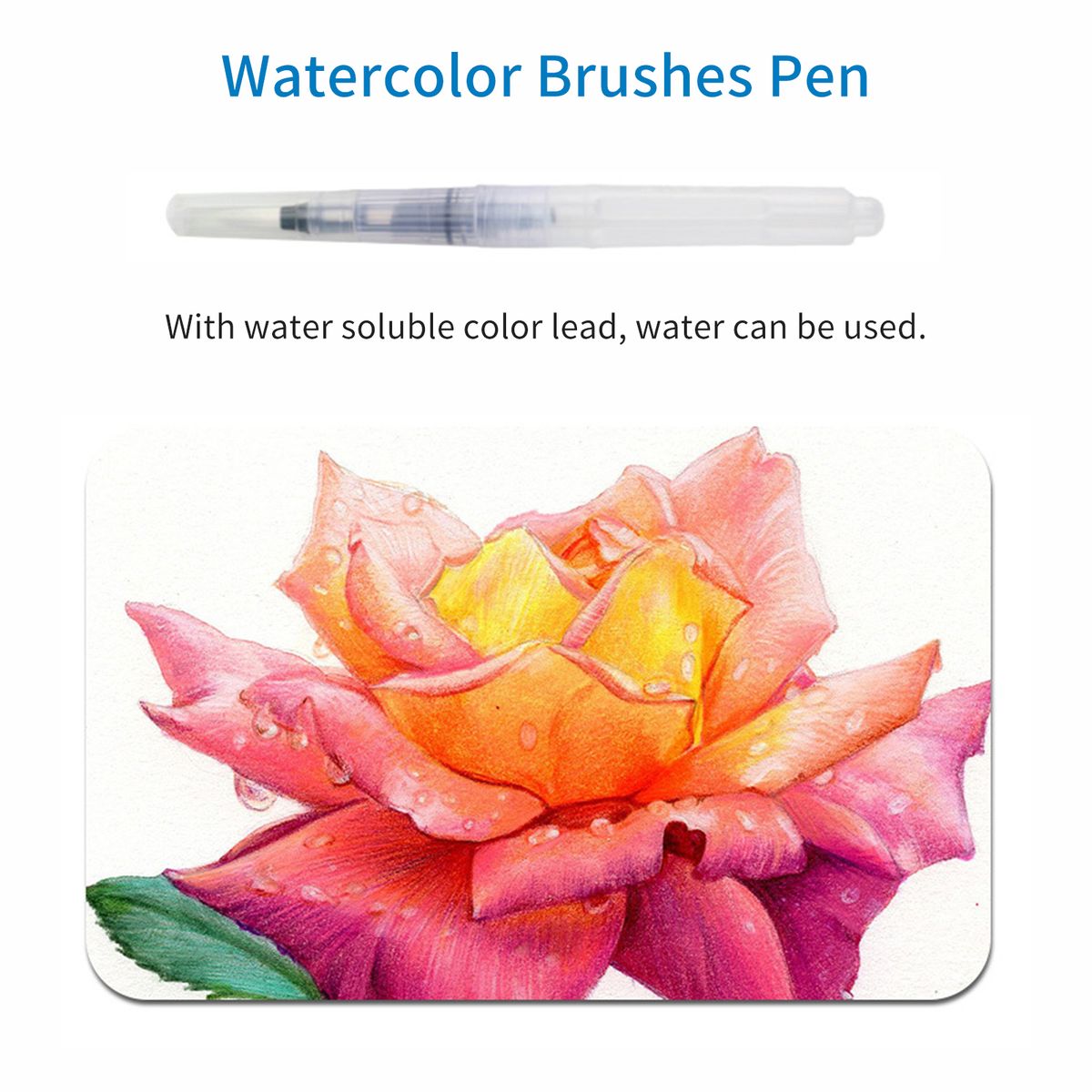 Colors Pencils Set 182PCS Professional Art Supplies 120
