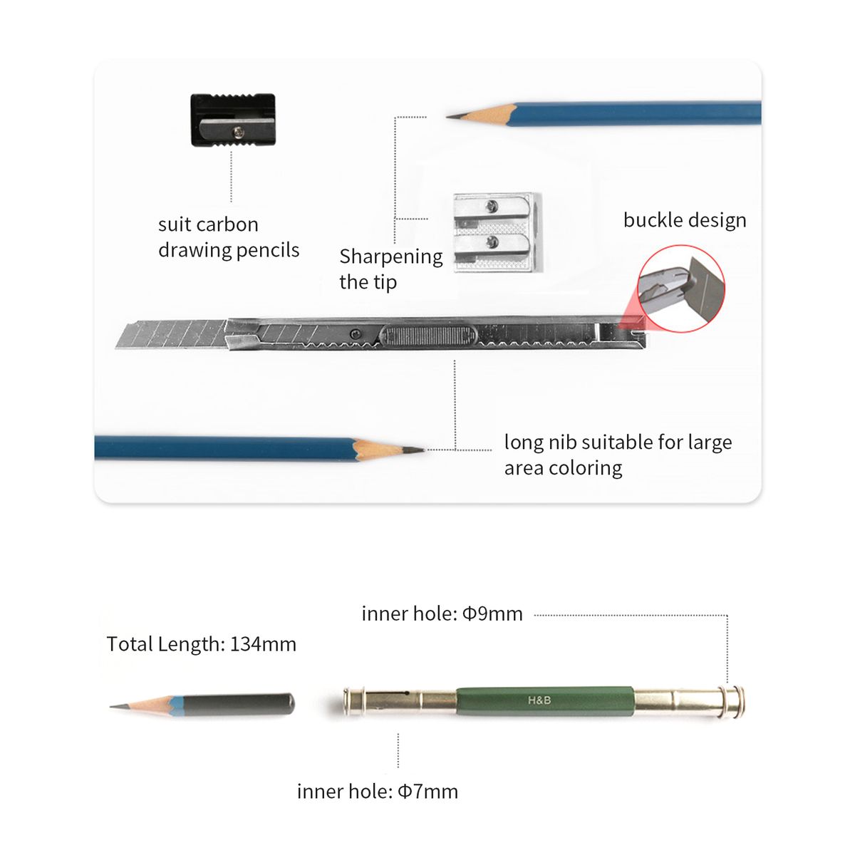 Colors Pencils Set 182PCS Professional Art Supplies 120