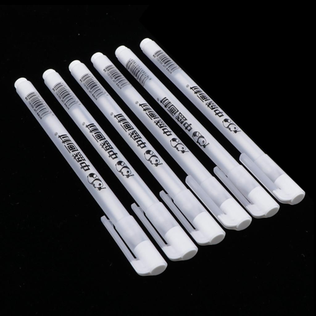 Fine Tip Artist White  Pens With Permanent And Long Lasting Ink