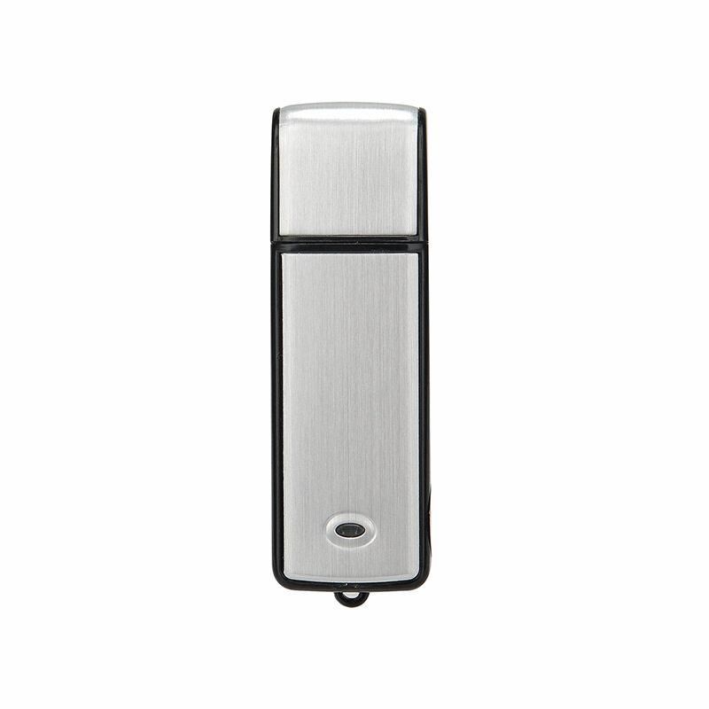 USB Audio Recorder - 8G Voice Activated Stereo Recorder (Sil