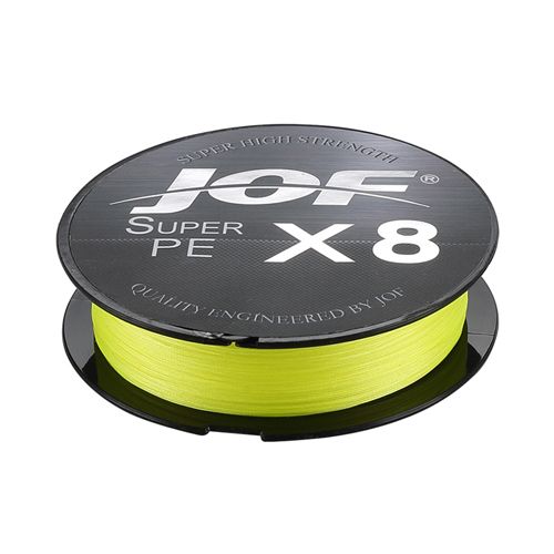 8 Strands 150M Fishing Line Saltwater Surf Casting Shock Leader Fishing Lines PE Thread Surf Tapered Sea Hi-Vis Yellow