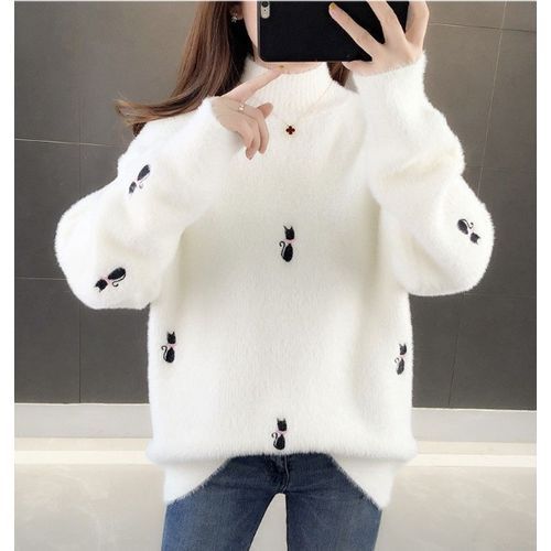 Women's Popular Knitted Bottoming Shirt Autumn And Winter Tops