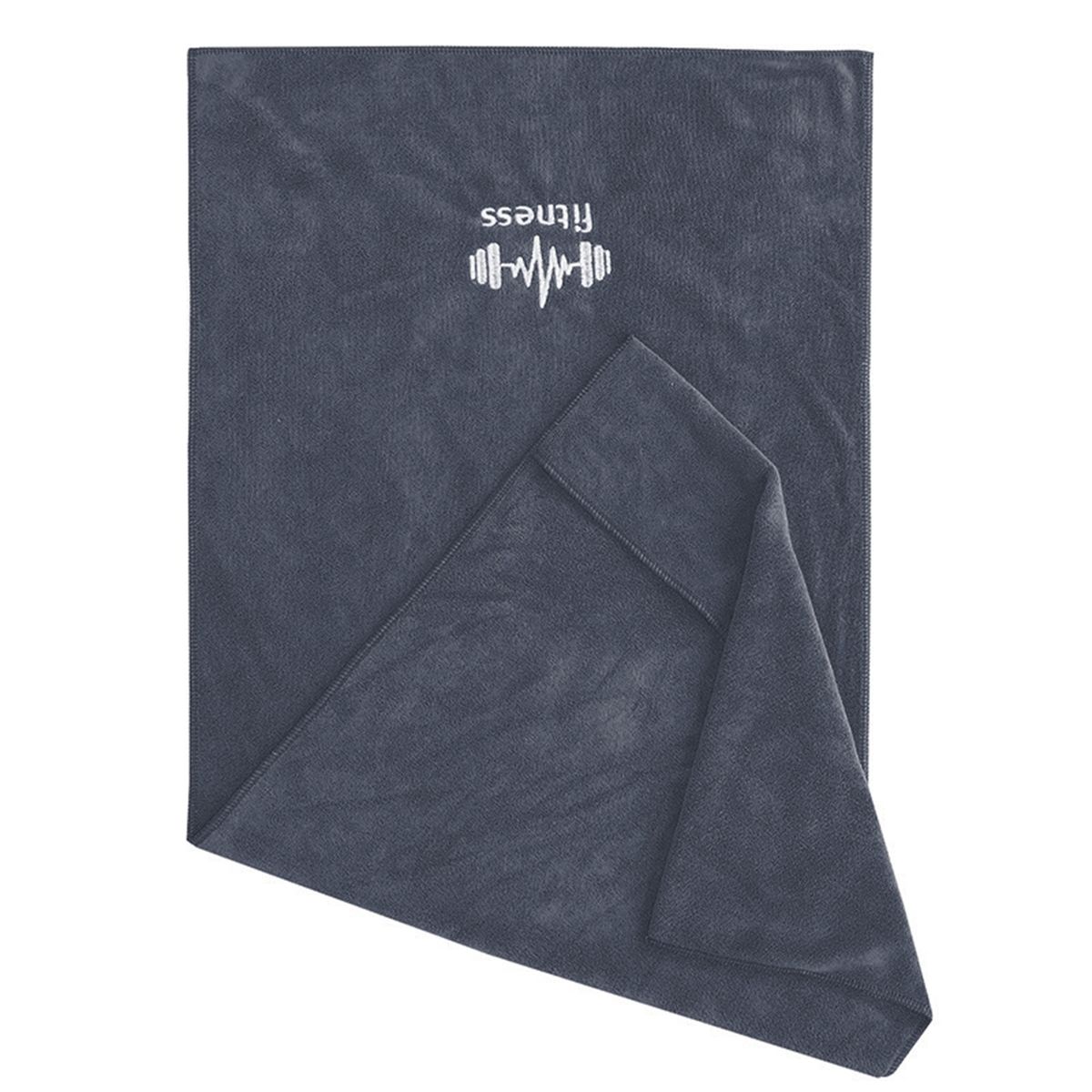 Gym Towel Feeling Cool Ice Microfiber Towel Sports Equipment Grey