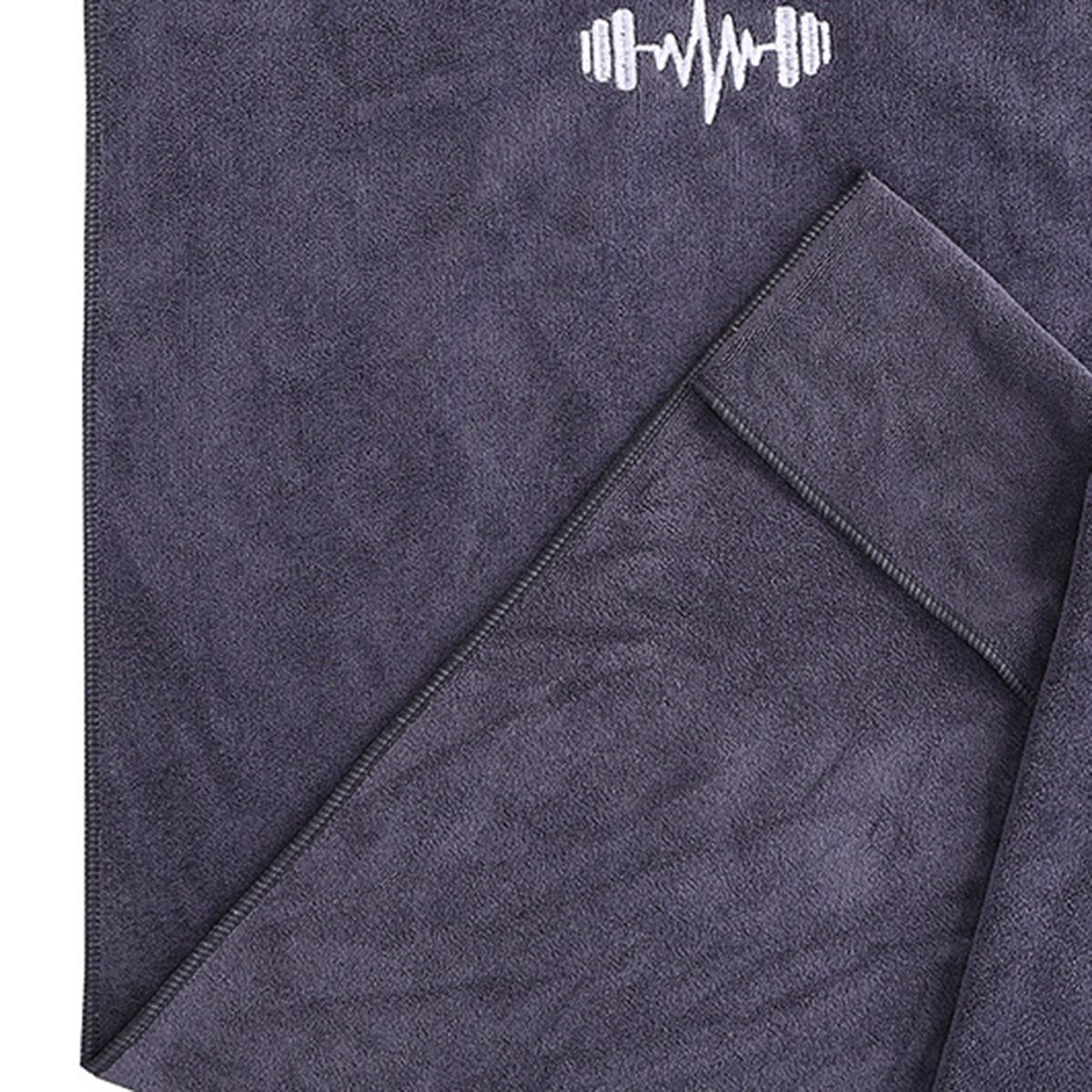 Gym Towel Feeling Cool Ice Microfiber Towel Sports Equipment Grey