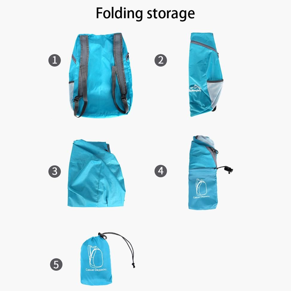 HWJIANFENG 20L Lightweight Packable Backpack Foldable