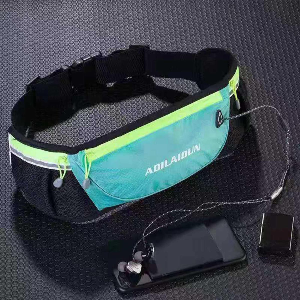 ADILAIDUN Sports Waist Bag Outdoor Phone Waist Bag Travel
