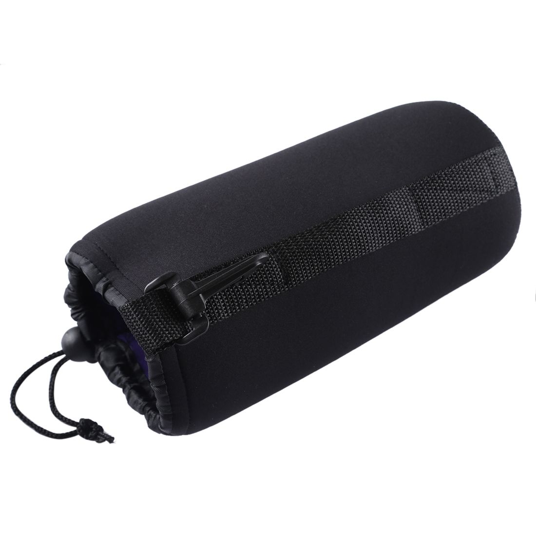 4 PCS Neoprene SLR Camera Lens Carrying Bag Pouch Bag With Carabiner, Size: 10x22cm, 10x14cm, 10x18cm, 8x10cm