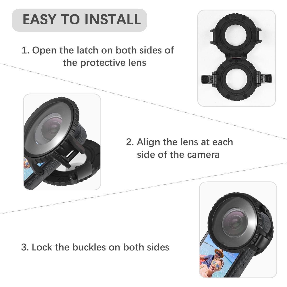 Premium Lens Guards Lens Protective Cover 10M/32.8ft