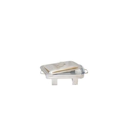 Gourmet Stainless Steel Buffet Server With Tempered Glass