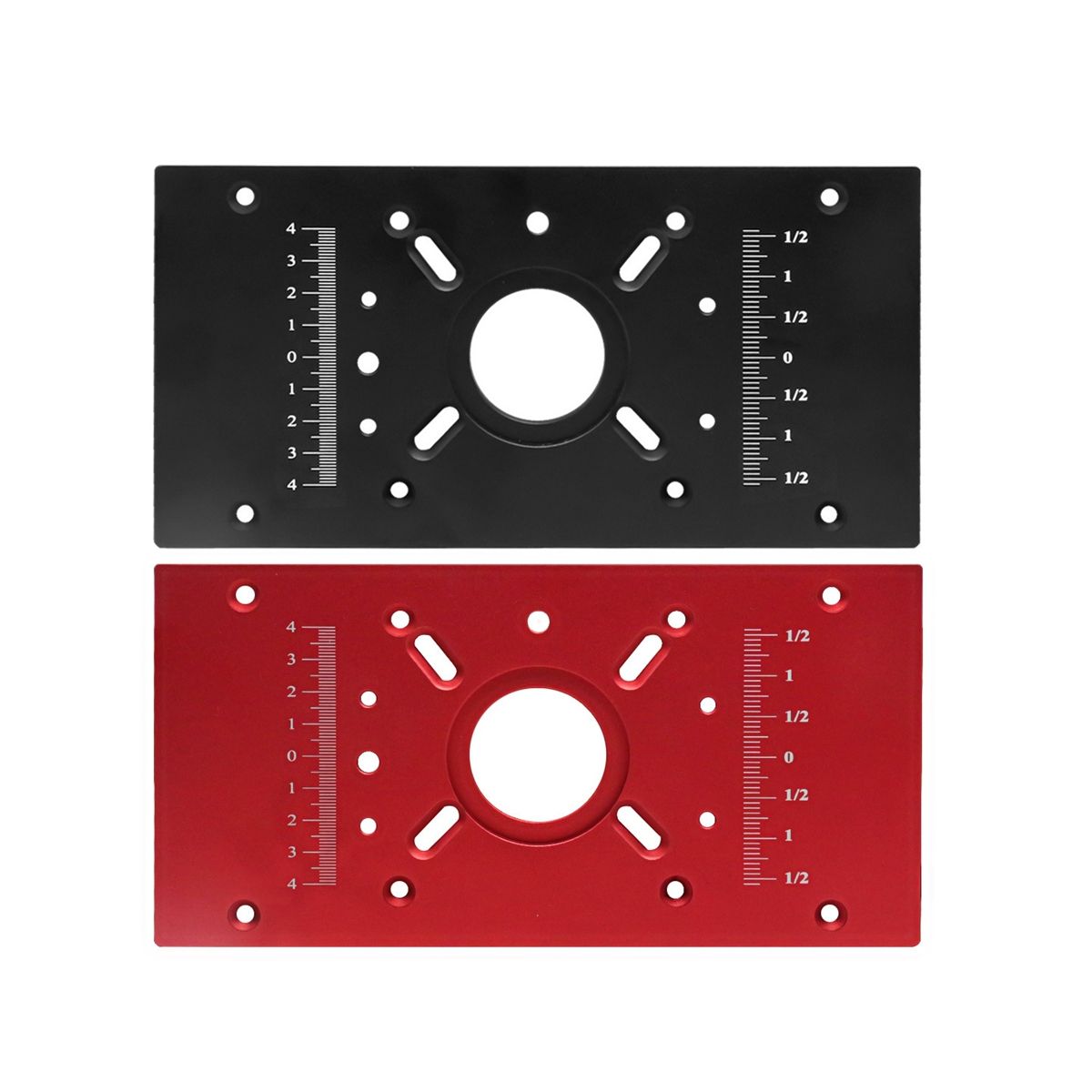 Router Lift with Fixed Base-Router Insert Plate-Woodworking Universal Router Lift Base for 65mm Dia Router Motor-Black