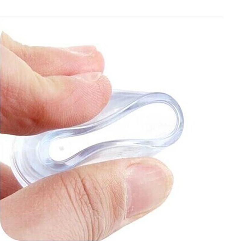 4Pcs Transparent Rubber Chair Leg Floor Feet Cap Cover