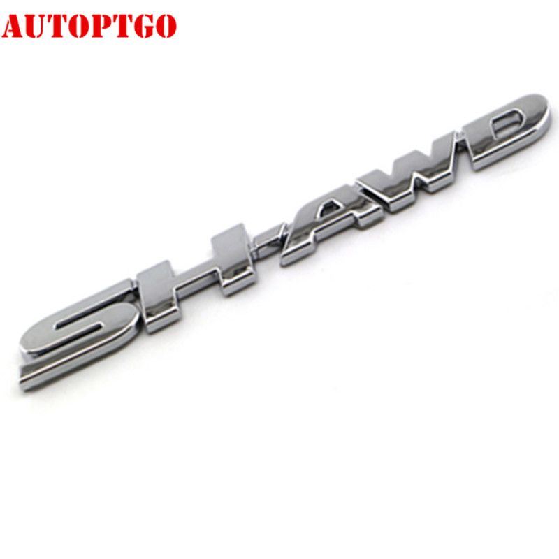 Silver Car Rear Trunk 3d Letter Mdx Tsx Sh-Awd Emblem Badge