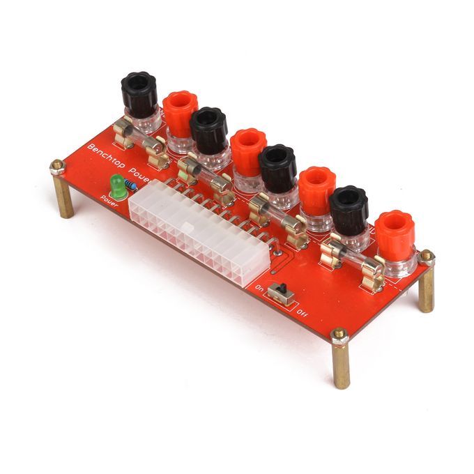 24Pins  Benchtop Power Board Computer Power Supply Breakout