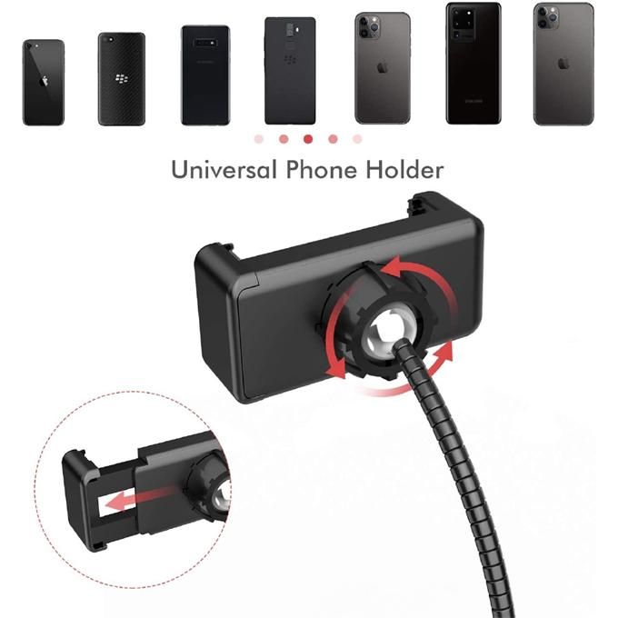 FH-019 Ring light with bracket 10-inch mobile phone video recording fill light two-color round desktop video live broadcast light for video conference lighting