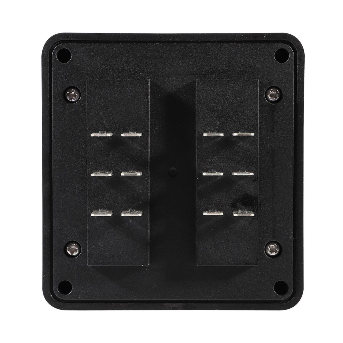 6 Way Fuse Block with Warning LED Indicator ATO/ATC Blade Fuses 6 Input/Output Waterproof for Car Truck Boat