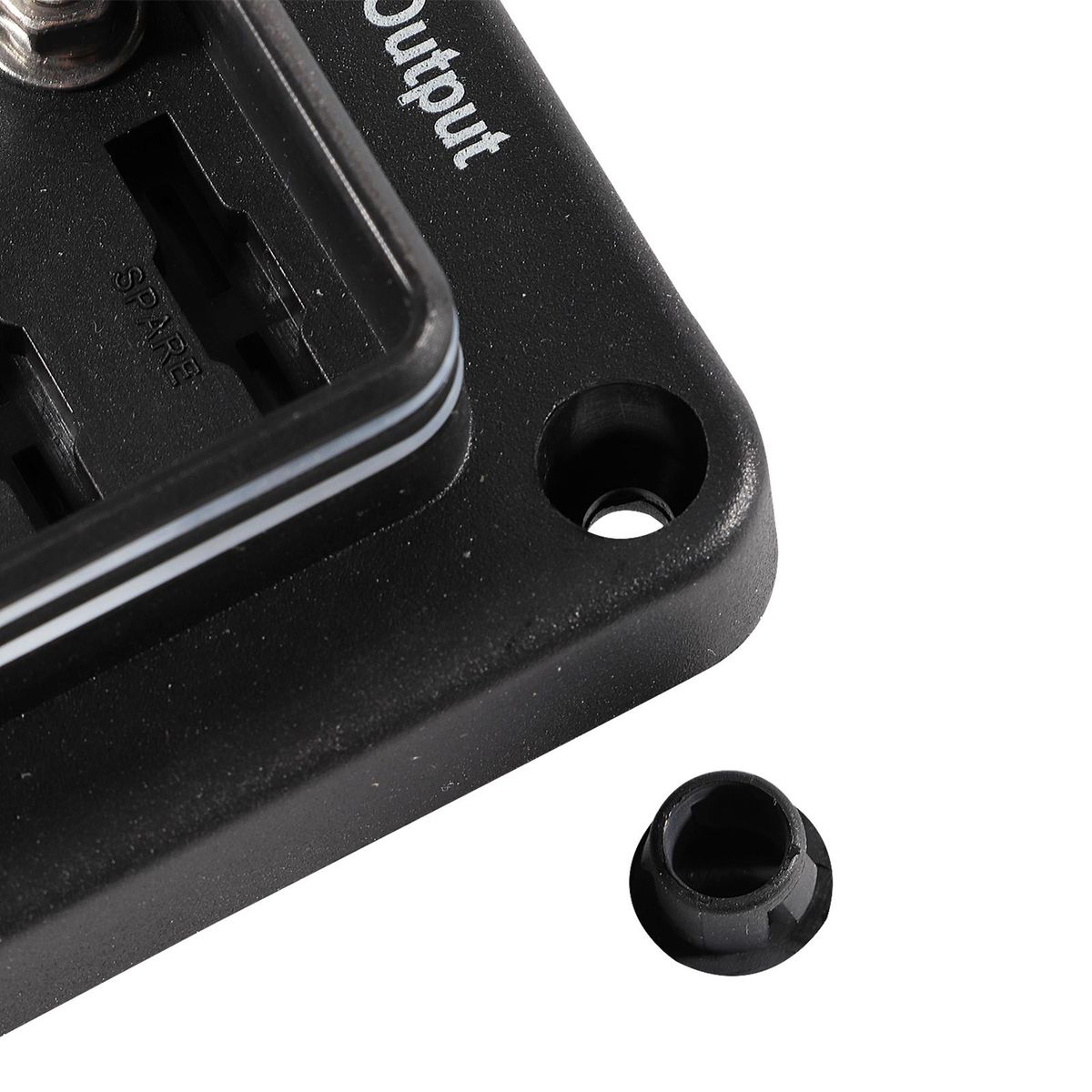 12 Way Fuse Block with Warning LED Indicator 16 Fuses ATO/ATC Blade Fuses 12 Input/Output Waterproof for Car Truck Boat