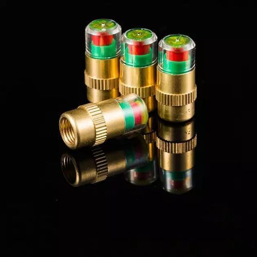 Car Tire Pressure Monitor Valve Caps Cover Warning Device