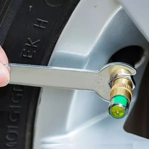 Car Tire Pressure Monitor Valve Caps Cover Warning Device