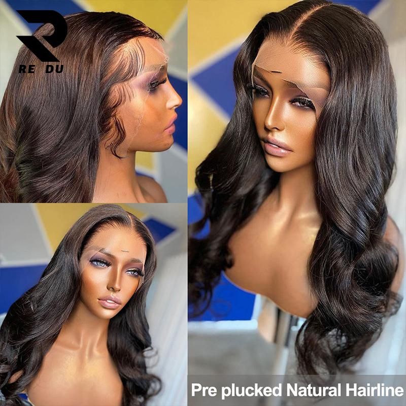 Achieve a Stunning Look with Our Body Wave Full HD Frontal Wig - Featuring a Glueless Closure for Black Women