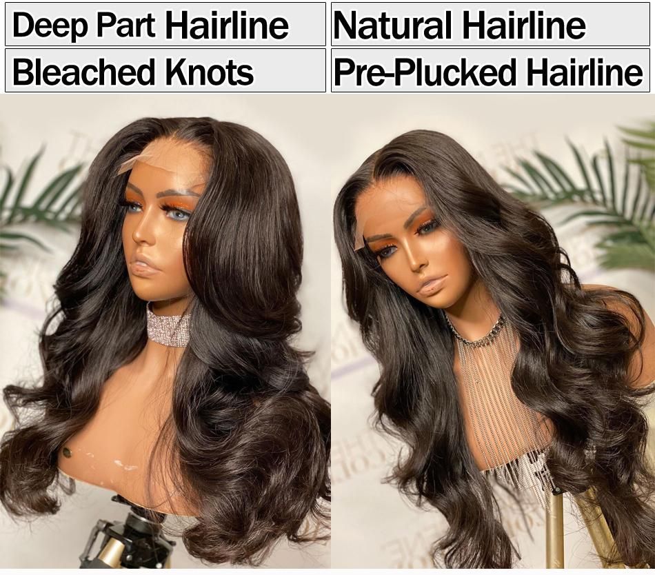 Achieve a Stunning Look with Our Body Wave Full HD Frontal Wig - Featuring a Glueless Closure for Black Women