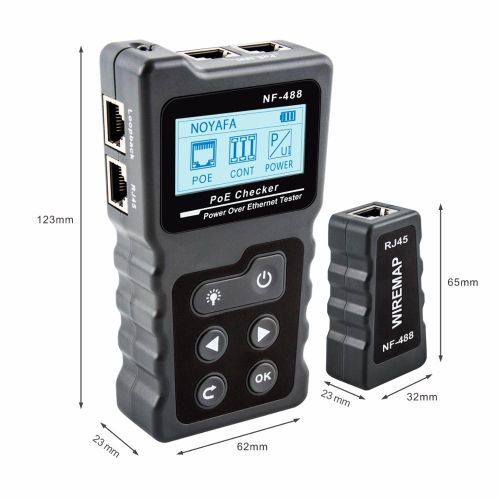NOYAFA NF-488 Network Cabl Tester CAT5 CAT6 LAN