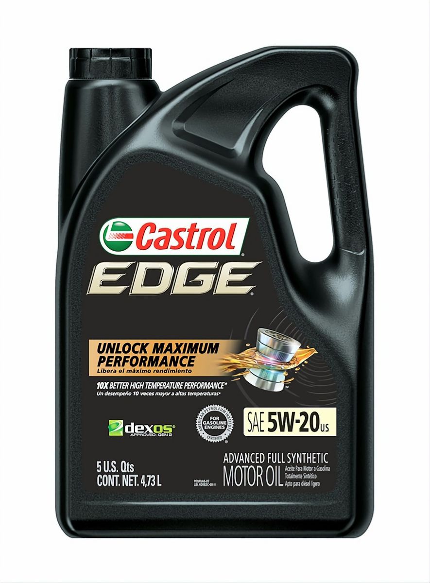 Castrol EDGE 5W-20 Advanced Full Synthetic Motor Oil, 5Q