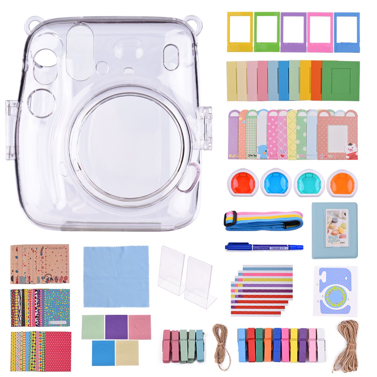 17-in-1 Instant Camera Accessories Kit Replacement For