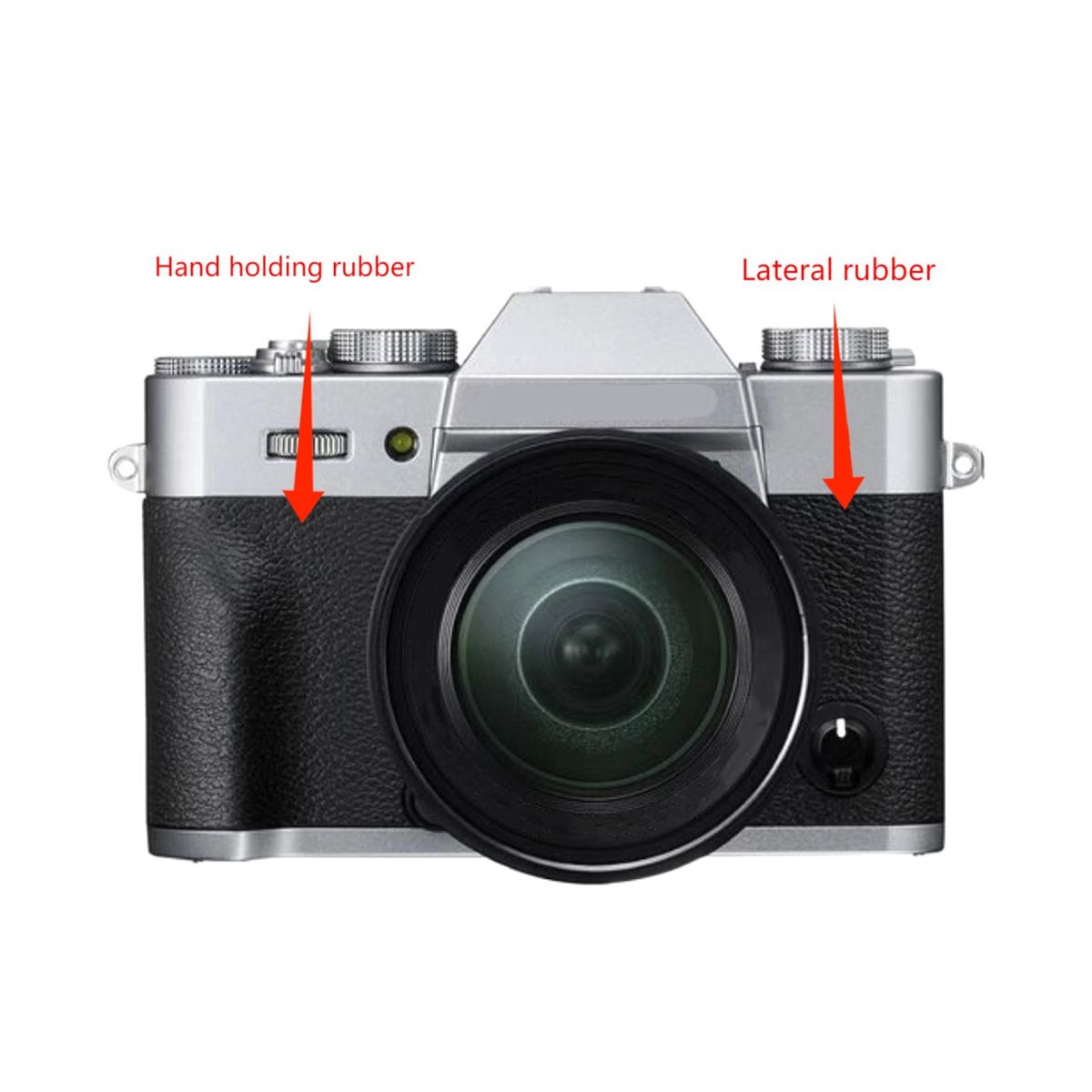1 Set Front Cover Rubber Thumb Grip Part for Fuji Fujifilm XT10 XT20