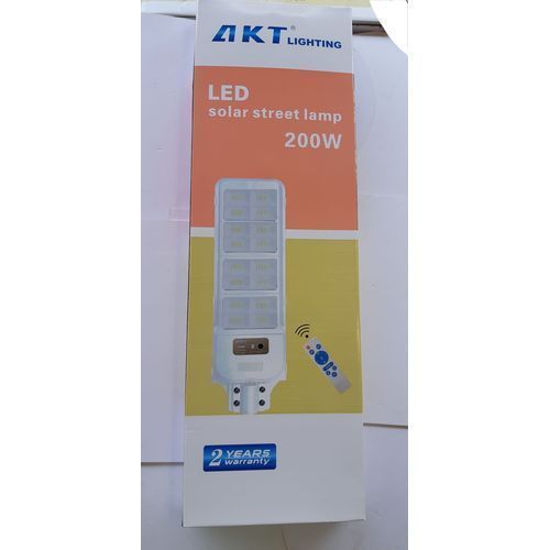 200w Solar Street Light With Inbuilt Panel- All In 1