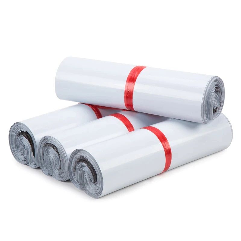 White Self-Seal Adhesive Courier Packaging Bags 50/100pcs  L