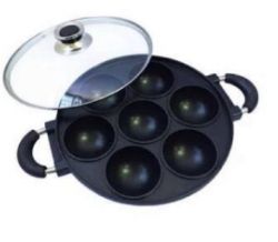 Happy Call 7-In-1 Non-stick Omelette Masa Cake Pan Plus Cover Lid