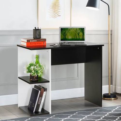 BLACK White Office Table Desk Computer Table Furniture