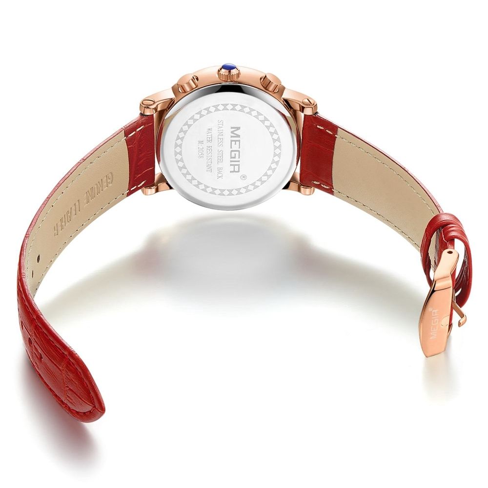 Top Luxury Brand Watch Famous Fashion Dress Cool Women Quartz Watches Waterproof Leather Wristwatch For Female