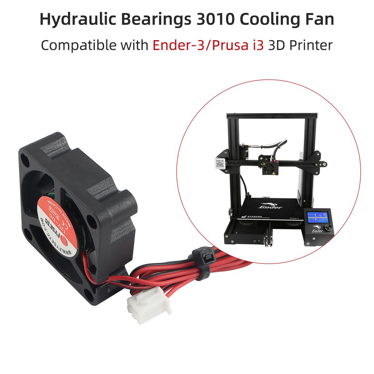 Blowers Hydraulic Bearings 3010 Cooling Fan DC 12V