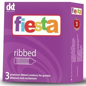 Fiesta Ribbed X 12 Packs -36 Counts - Full Box.