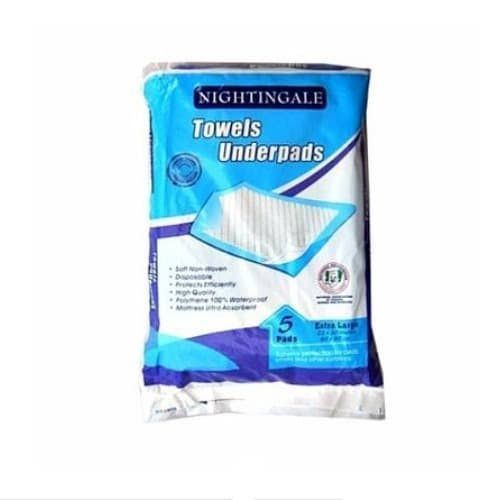 Nightingale Disposable  Underpads - 5pads X10