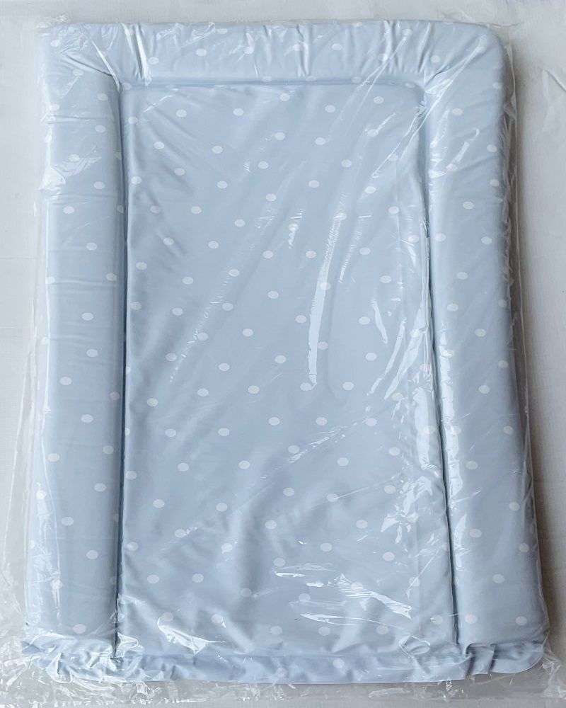 Baby Changing Mat -  Light Blue Dot